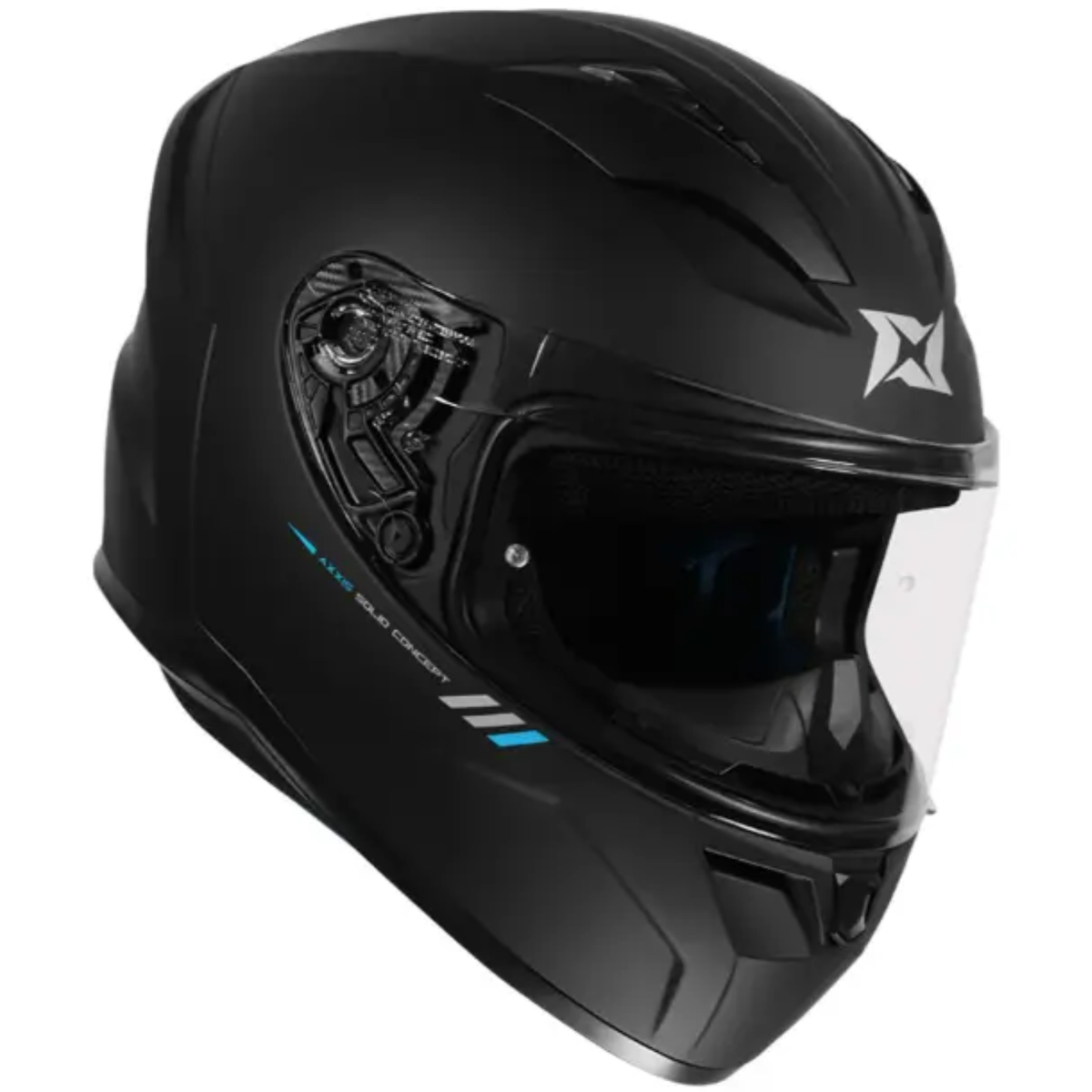 Axxis Segment Solid Matt Black Helmet - Axxis