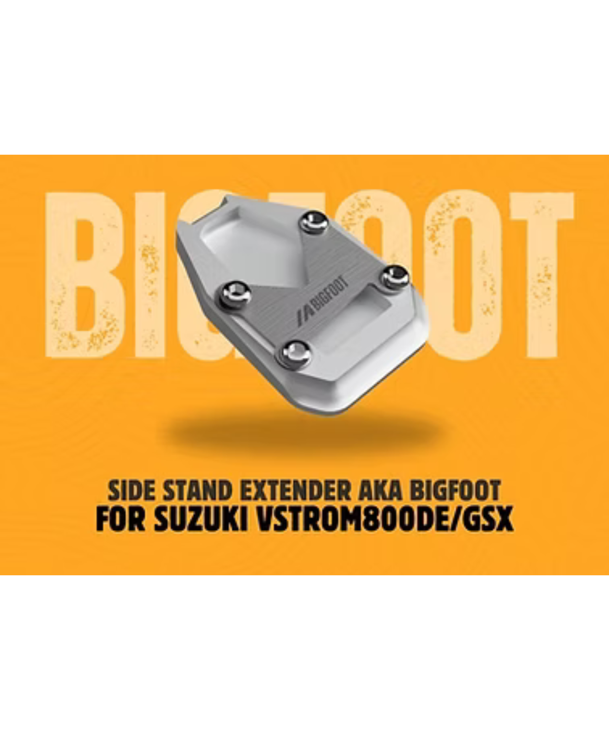 Motoverse Suzuki GSX750 / GSX1000 Factory Customs Bigfoot Shoe Stand Extender - MB-SUZ-GSX750 - Motoverse