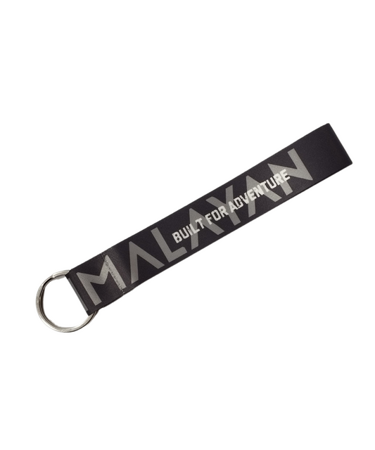 Fast Bend Himalayan Built for Adventure Cloth Keychain - Black