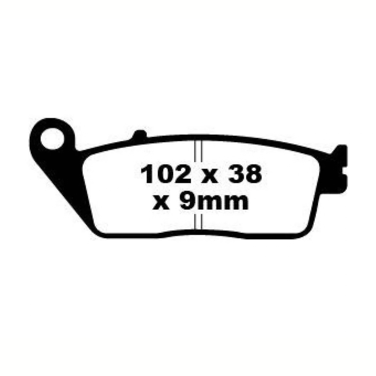 EBC Honda CBR 650R (2019-2020) Fully Sintered Brake Pads