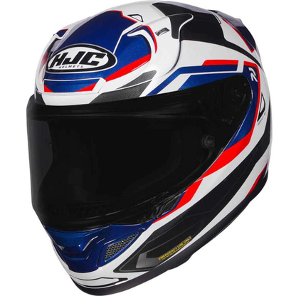 HJC Rpha 12 Brels Carbon Fiber MC21 Helmet (ECE 22.06) - White Blue Red