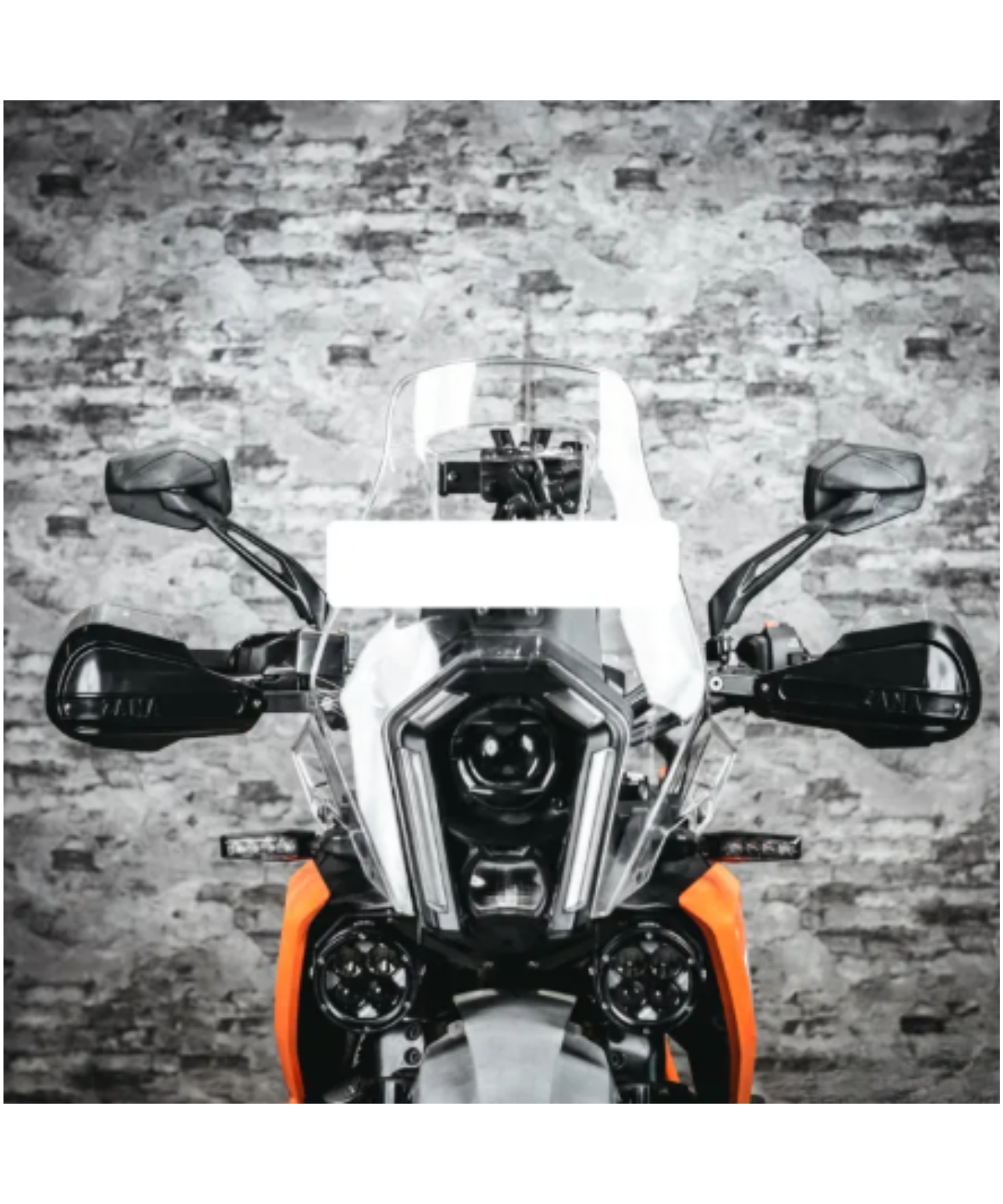 Zana Hand Guard for KTM ADV 390 2025 - Black - ZI-8614-BB