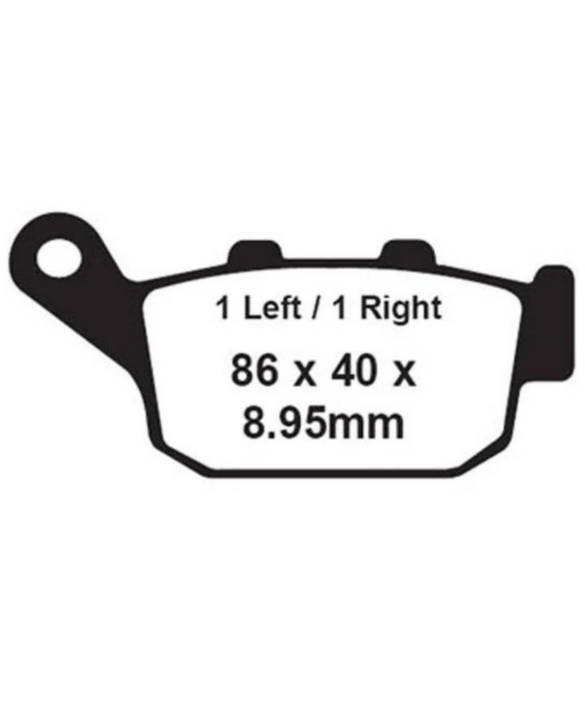 EBC Brake Pads - Double H Sintered Brakes - FA496HH - EBC Brakes