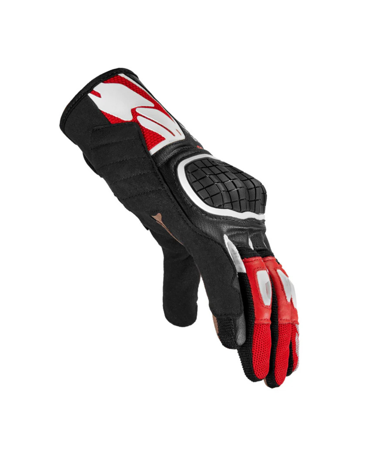 Spidi G Warrior Riding Gloves - Black Red