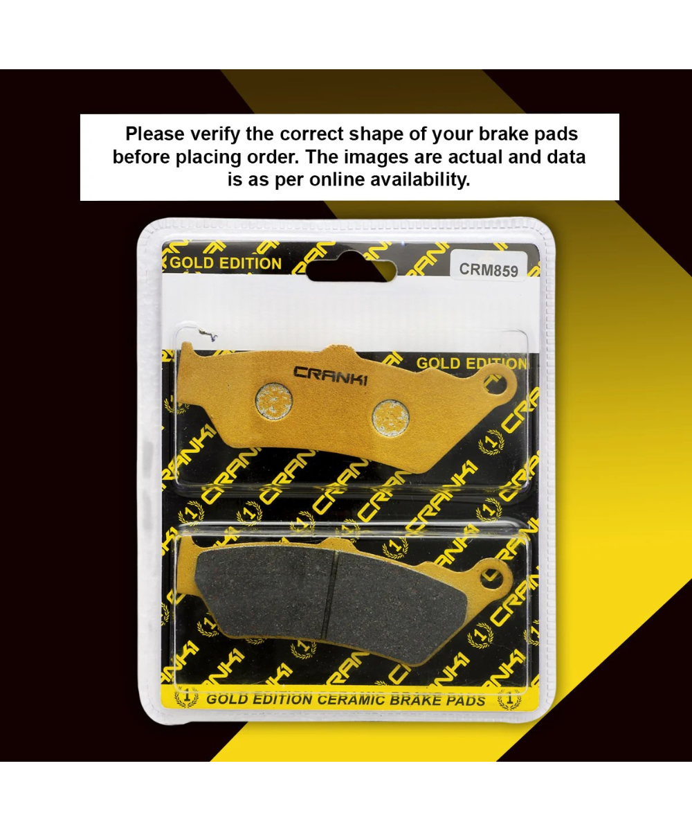 Crank1 Royal Enfield Super Meteor 650 Ceramic Brake Pads
