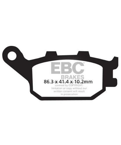 EBC Fully Sintered Brake Pads For Honda CBR 600 F4i (2001-2006)