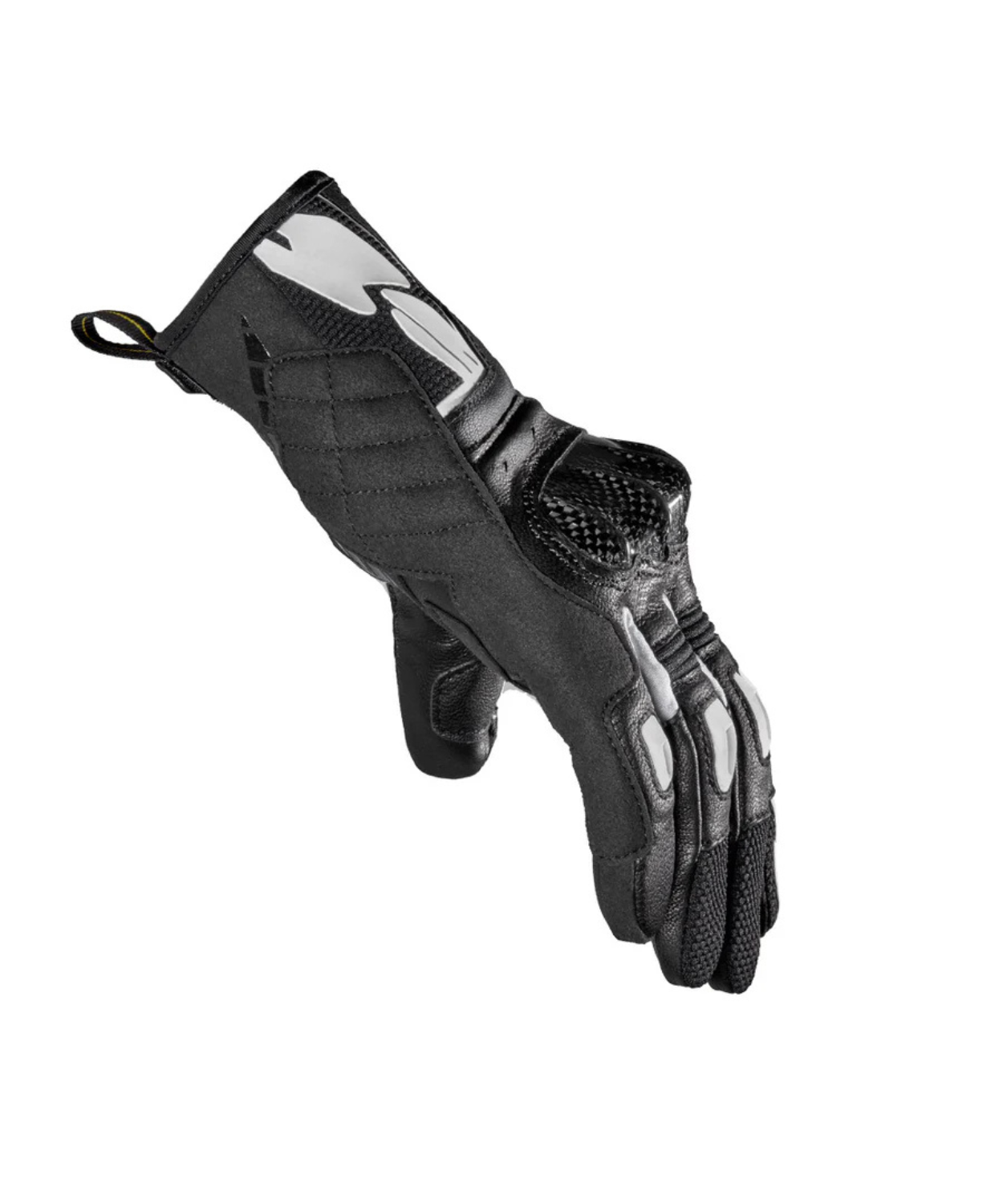 Spidi G Carbon Riding Gloves - White