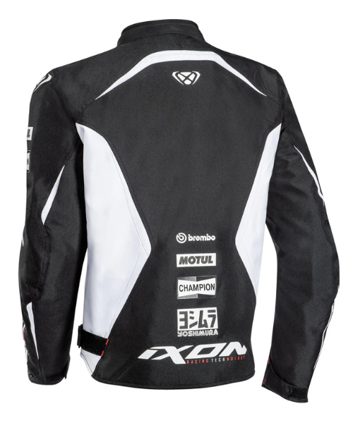 Ixon Matrix Evo Riding Jacket - Black White