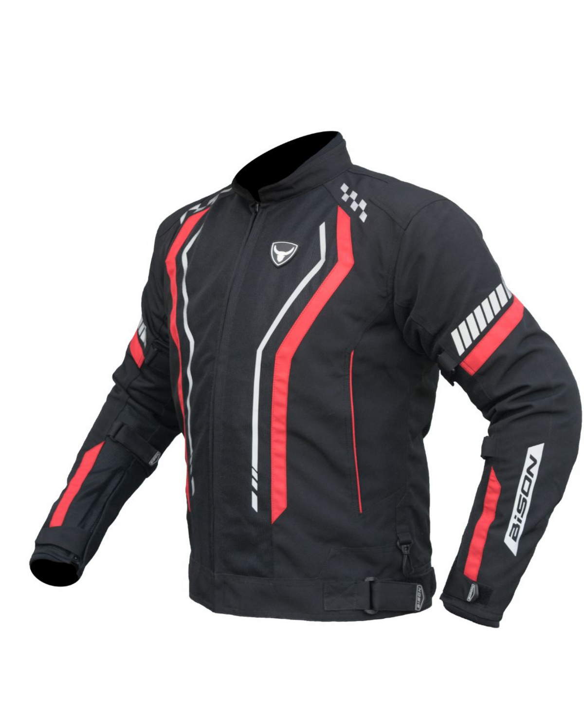Bison Riding Jacket Buy Bison ProGear Air Pro Riding Jacket - Black Red – Bikester Global