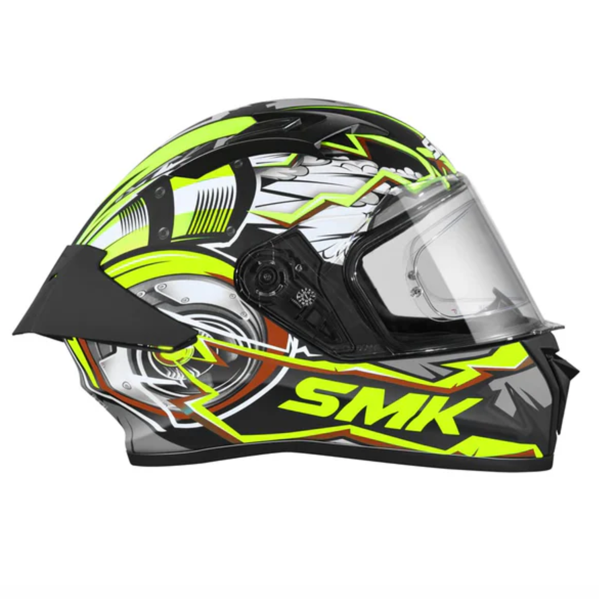 SMK Stellar Sports Turbo Graphics MA246 Helmet - SMK