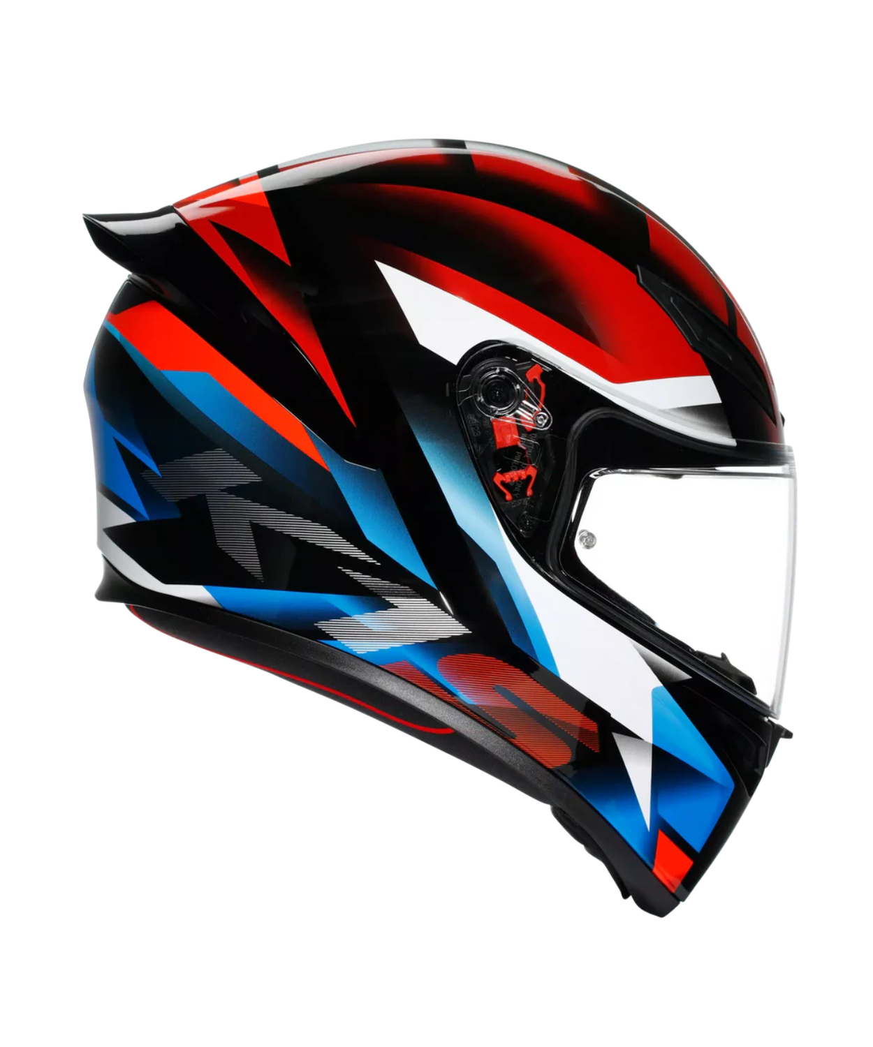 AGV K1 S Fastlap Helmet - Gloss Black Red Blue