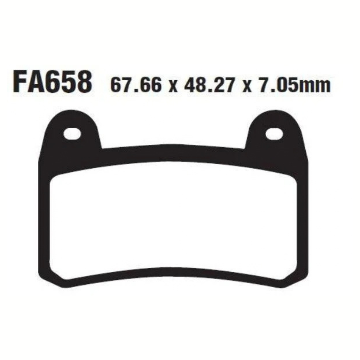 EBC Benelli TNT 300 (2015 Onwards) Fully Sintered Brake Pads