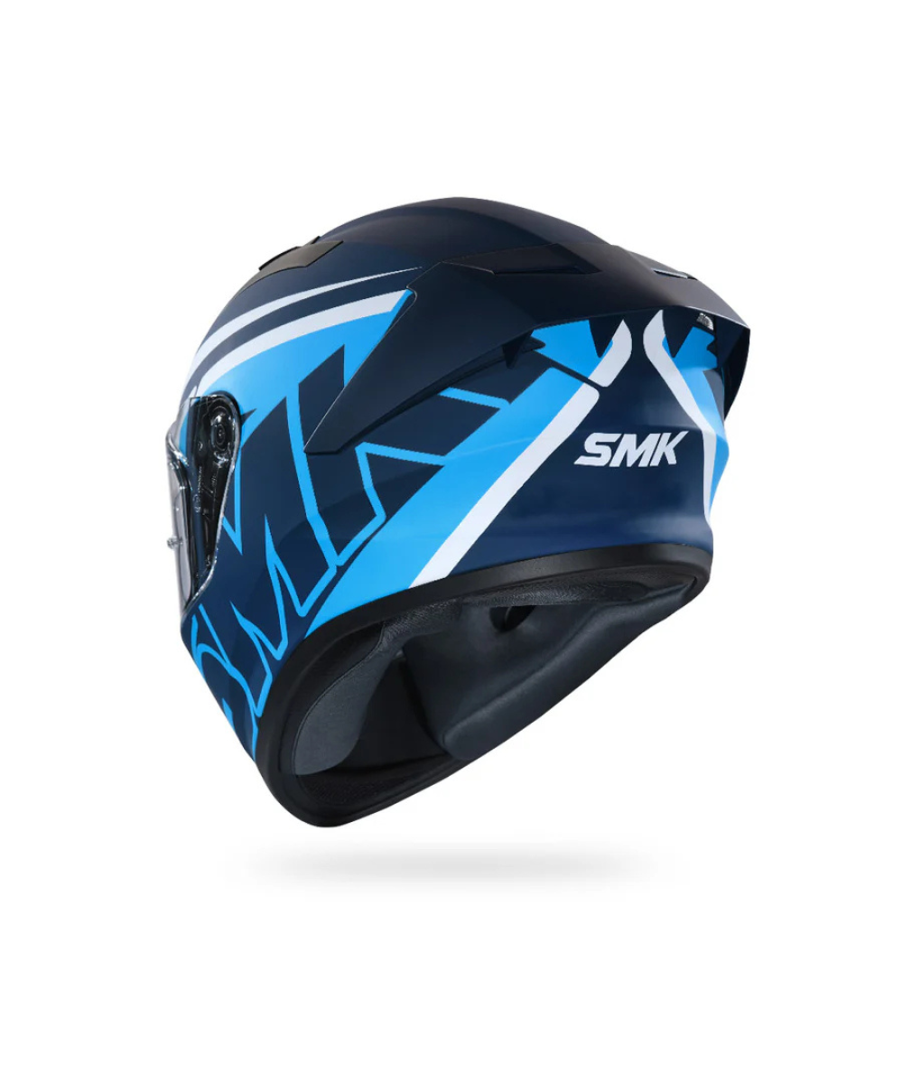 SMK Stellar Stage MA551 Blue White Helmet