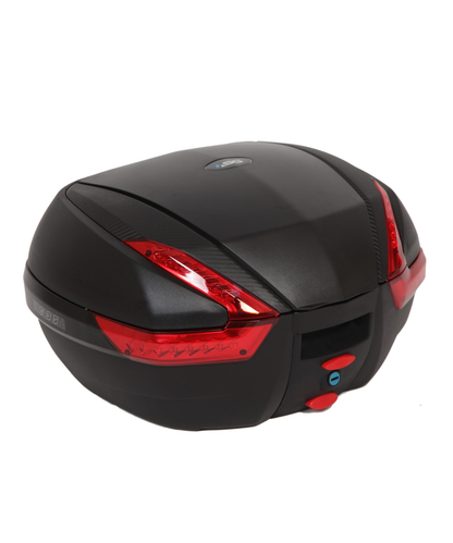 ASG SG 35 Liters Top Box - Black Red
