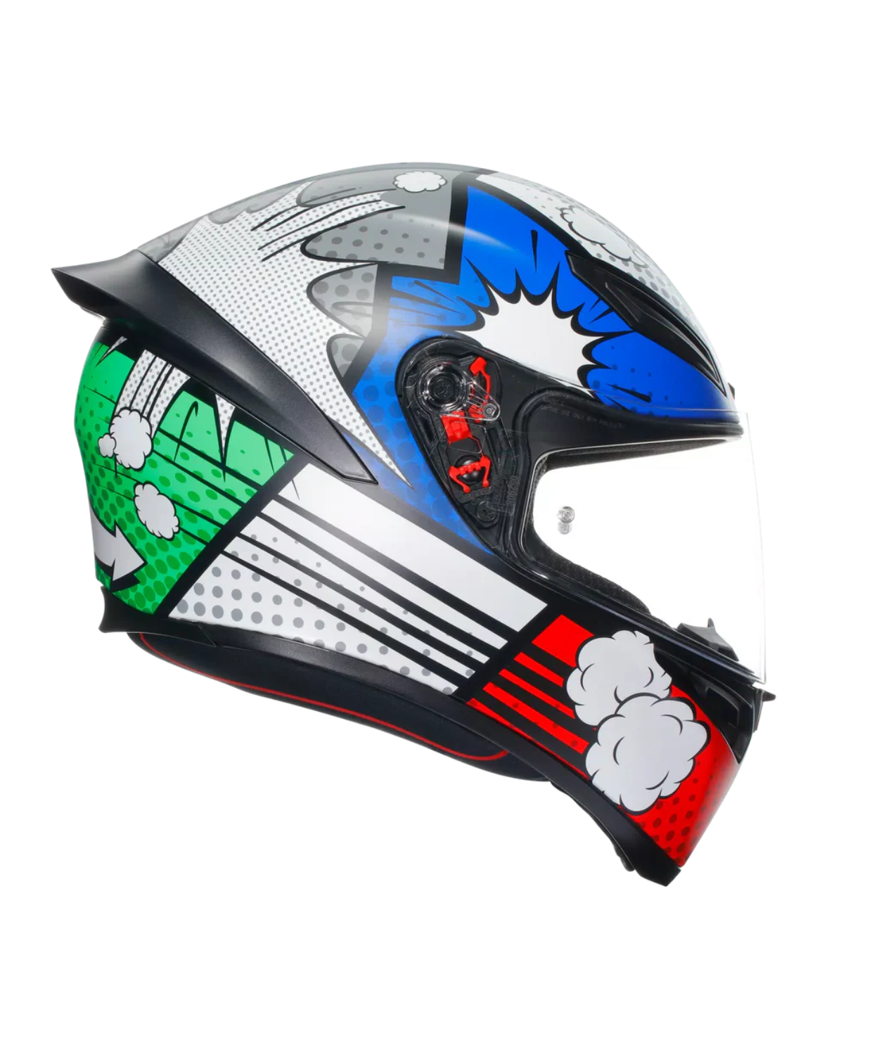 AGV K1 S Bang Helmet - Matt Italy Blue