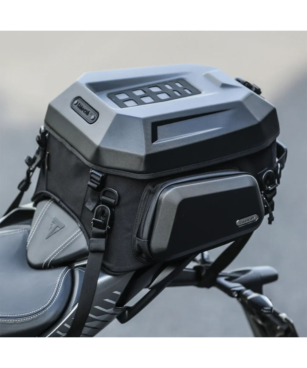 Rhinowalk Hard Shell Tail Bag 35L Carbon Black -  MFT2310