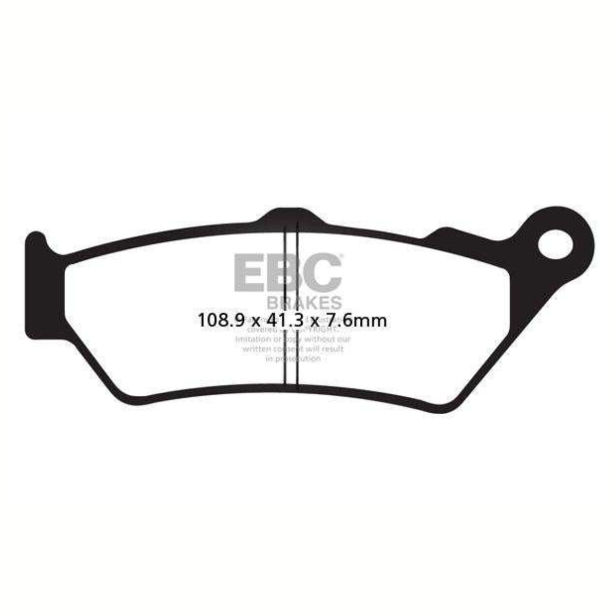 EBC BMW F 750 GS (2017-2024) Fully Sintered Brake Pads