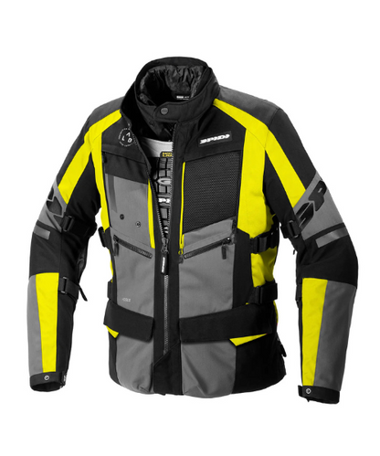 Spidi 4Season Evo Riding Jacket - Black Yellow