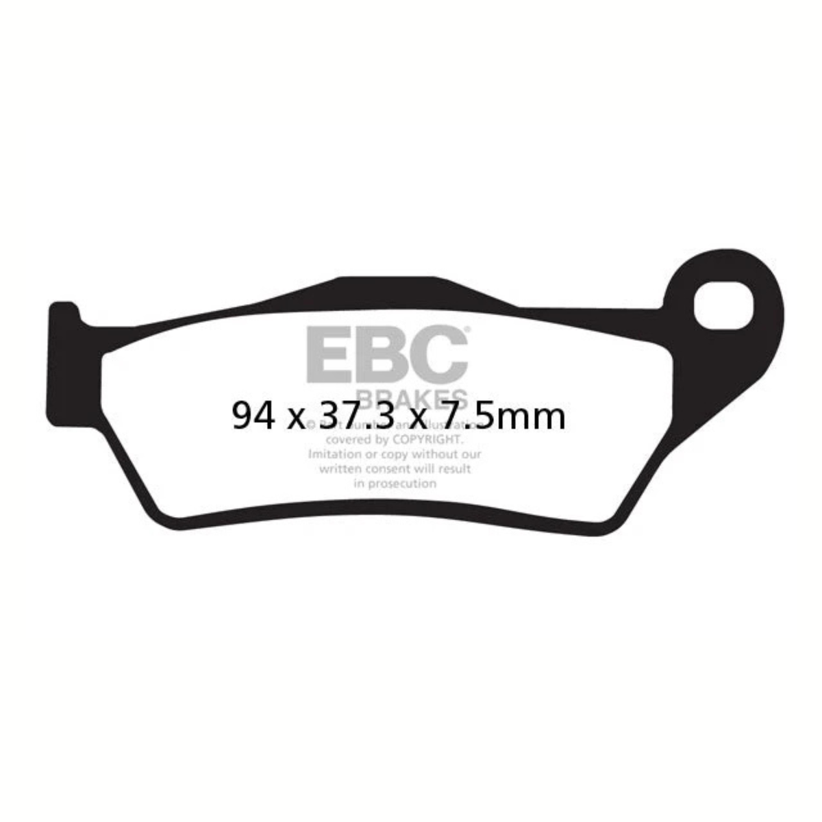 EBC Bajaj Dominar (2016-2018) Fully Sintered Brake Pads