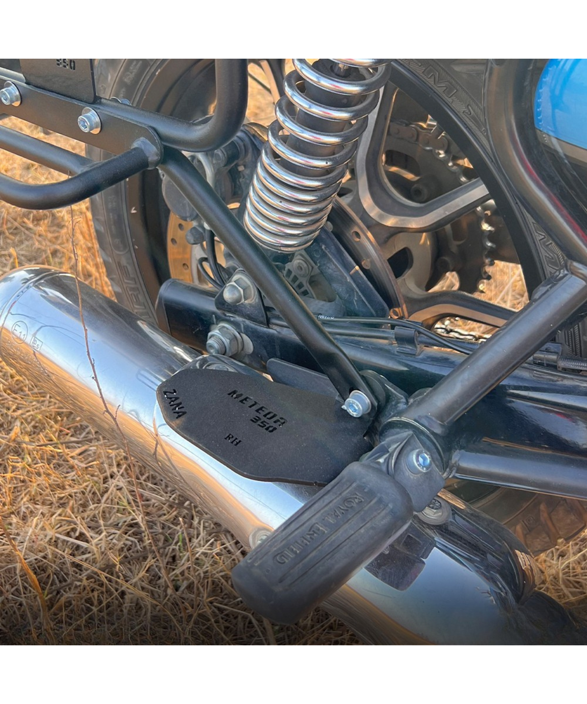 Zana Royal Enfield Meteor 350 Rear Footrest Steel Pair - ZI-8395 - Zana