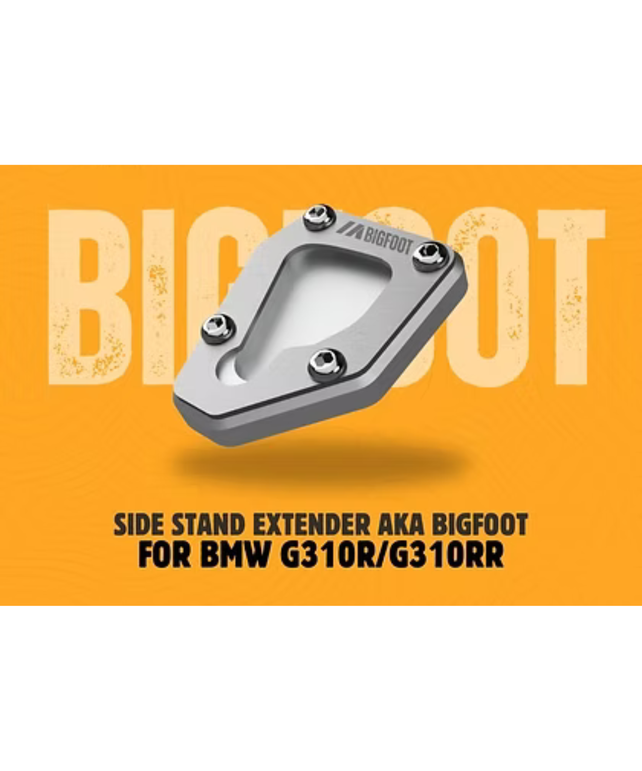 Motoverse Factory Customs Bigfoot Shoe Stand Extender for BMW G310rr / G310r / Apache 310r -  MB-BM-GS/AP310R