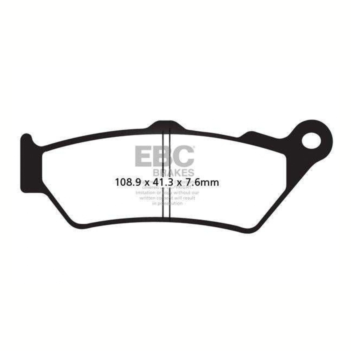 EBC BMW F800 GSA (2013-2016) Fully Sintered Brake Pads