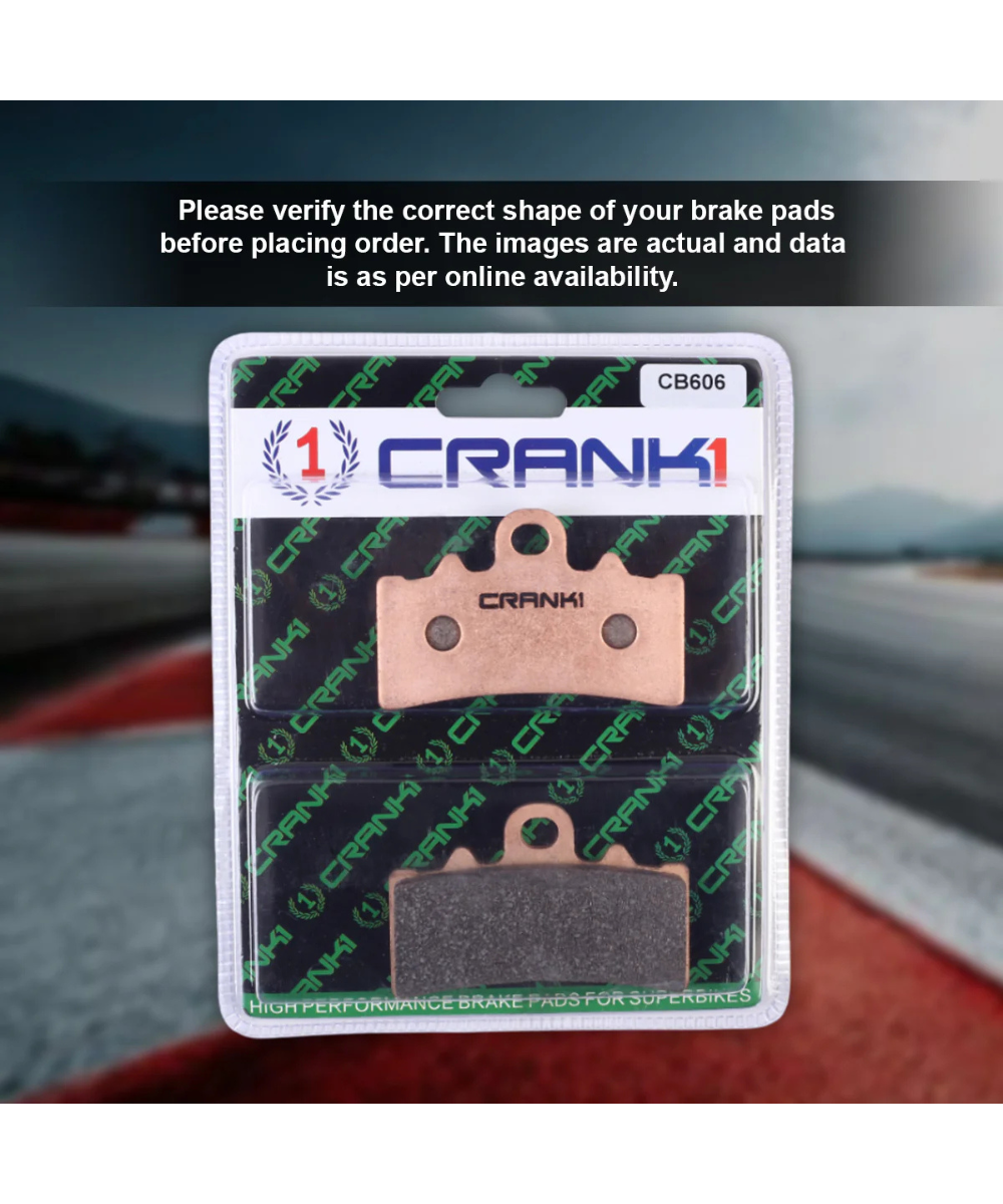 Crank1 TVS Apache RR310 (2022-2023) Sintered Brake Pads