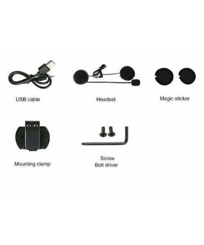 BSDDP V6 Motorcycle Bluetooth Intercom Headset