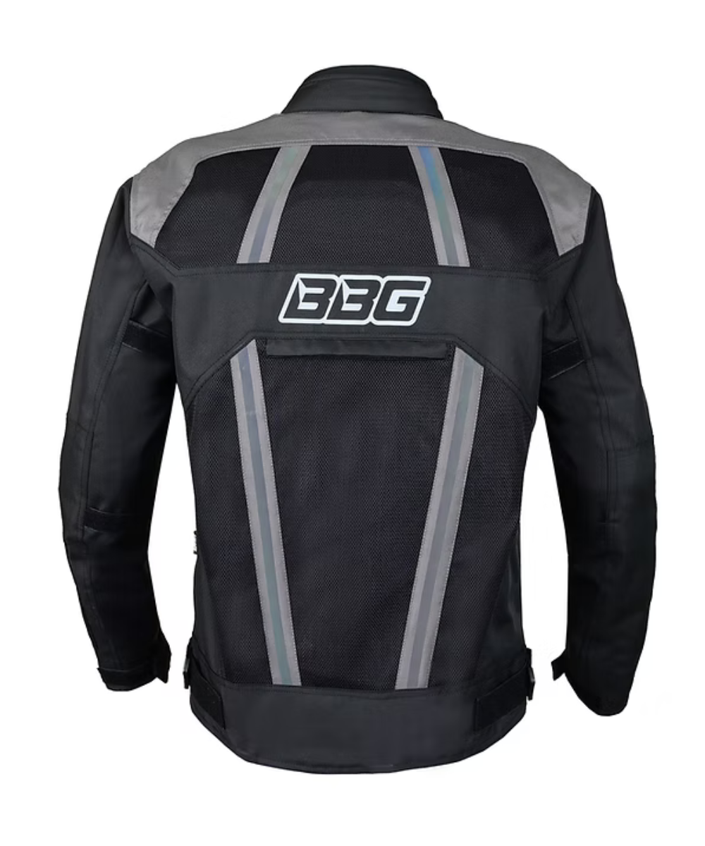 BBG Indy Riding Jacket without Liner - Grey
