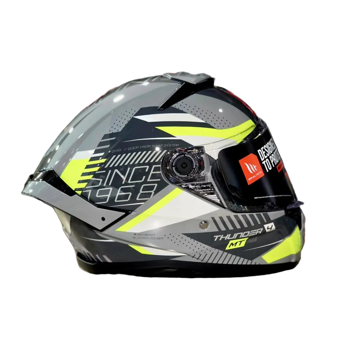 MT Thunder 4 SV Luminence H3 Helmet - Gloss Fluor