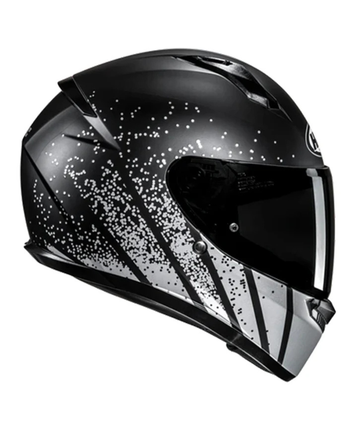HJC C10 Haven MC5SF Helmet - Black Silver - HJC
