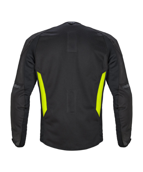 Spidi Super Net Riding Jacket - Black Yellow