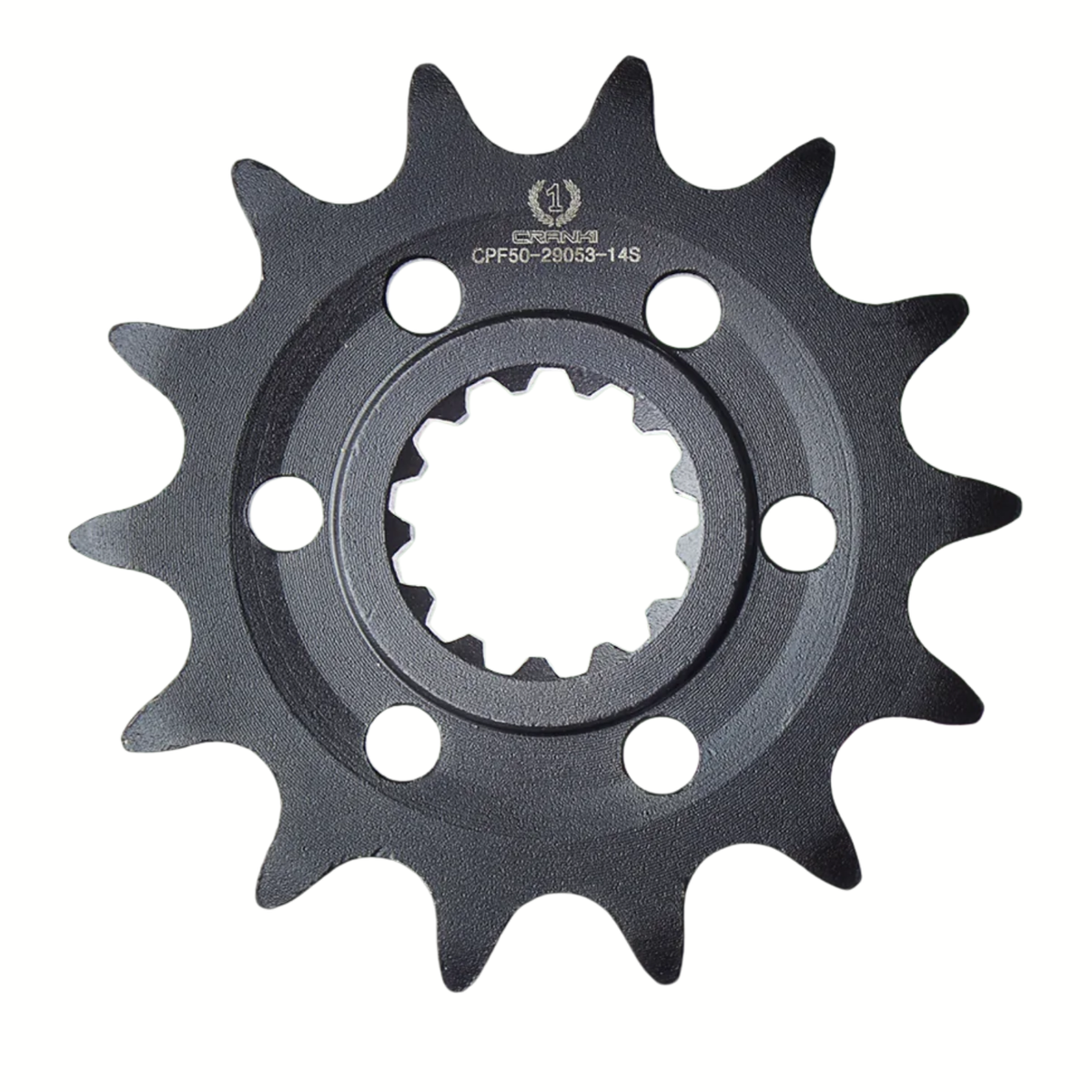 Crank1 Benelli TRK 502X (2017 Onwards) Performance Motorcycle Sprocket - Black - CPF50-29053-14T