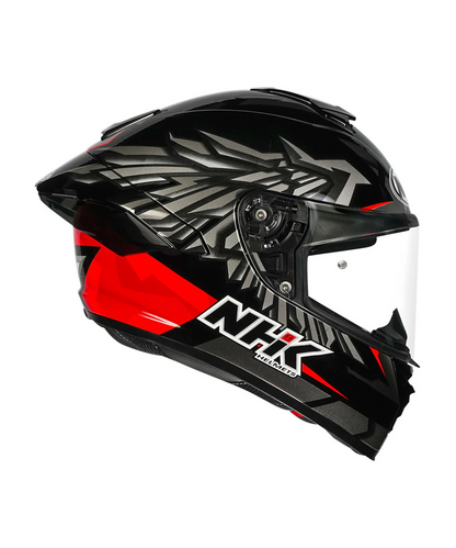 NHK K5R Wingstar Helmet - Black Red