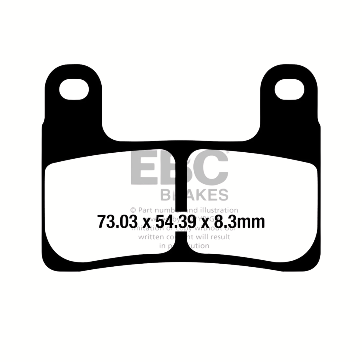 EBC BMW S1000 R (2018-2020) Fully Sintered Brake Pads
