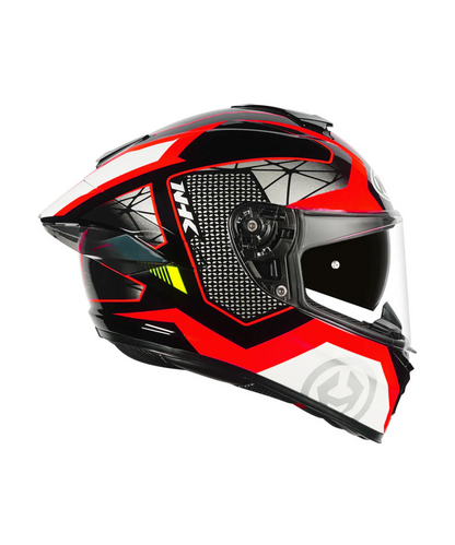 NHK K5R Commutrack Helmet - Black Grey Red