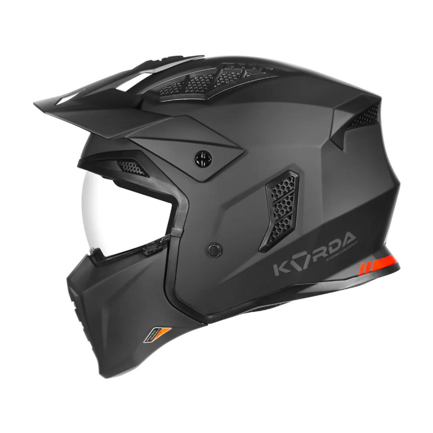 Korda Storm Trooper Solid Helmet - Matt Black