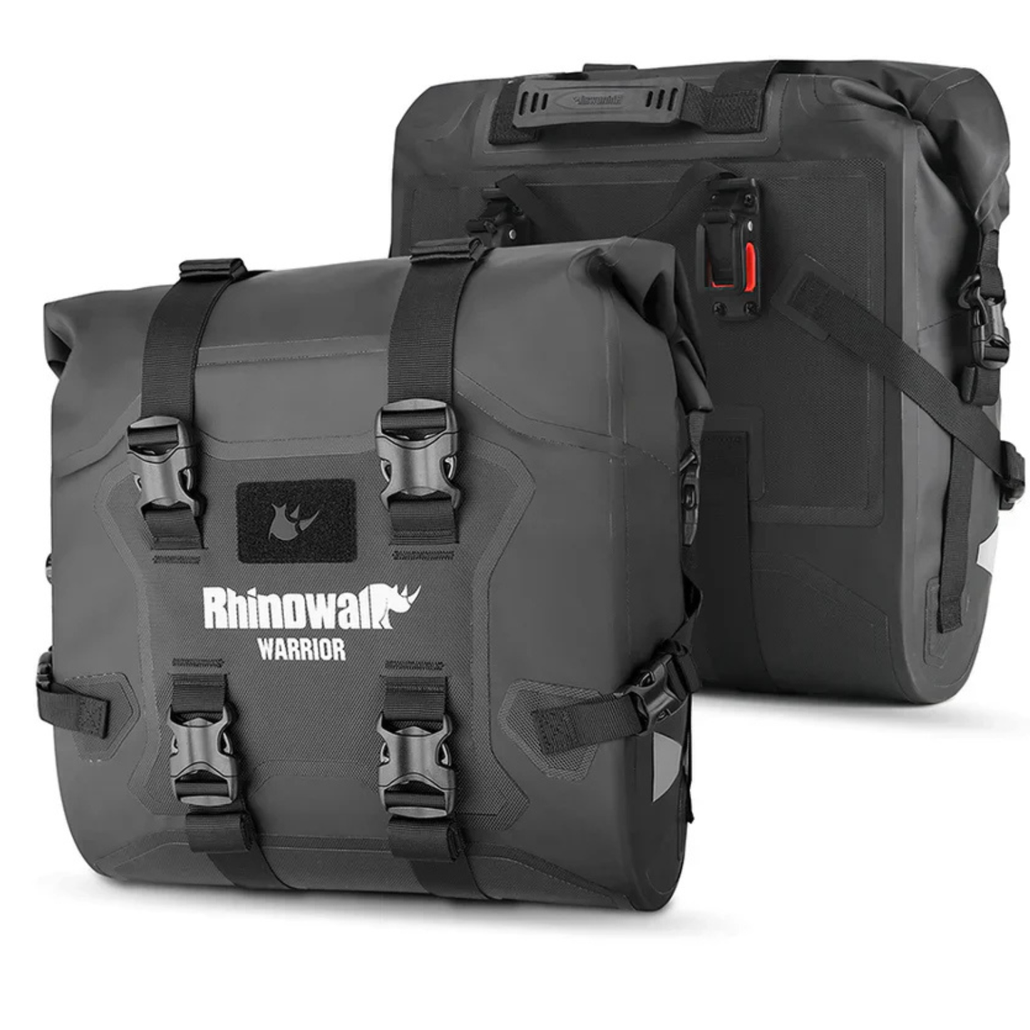 Rhinowalk 24L Waterproof Side Bags Pair - Black - MYS24062BK