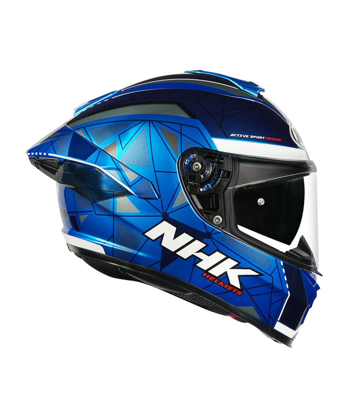 NHK K5R Triangle Helmet - Blue Grey - NHK