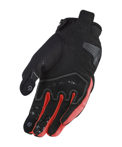 LS2 Dart 2 Riding Gloves - Black Red