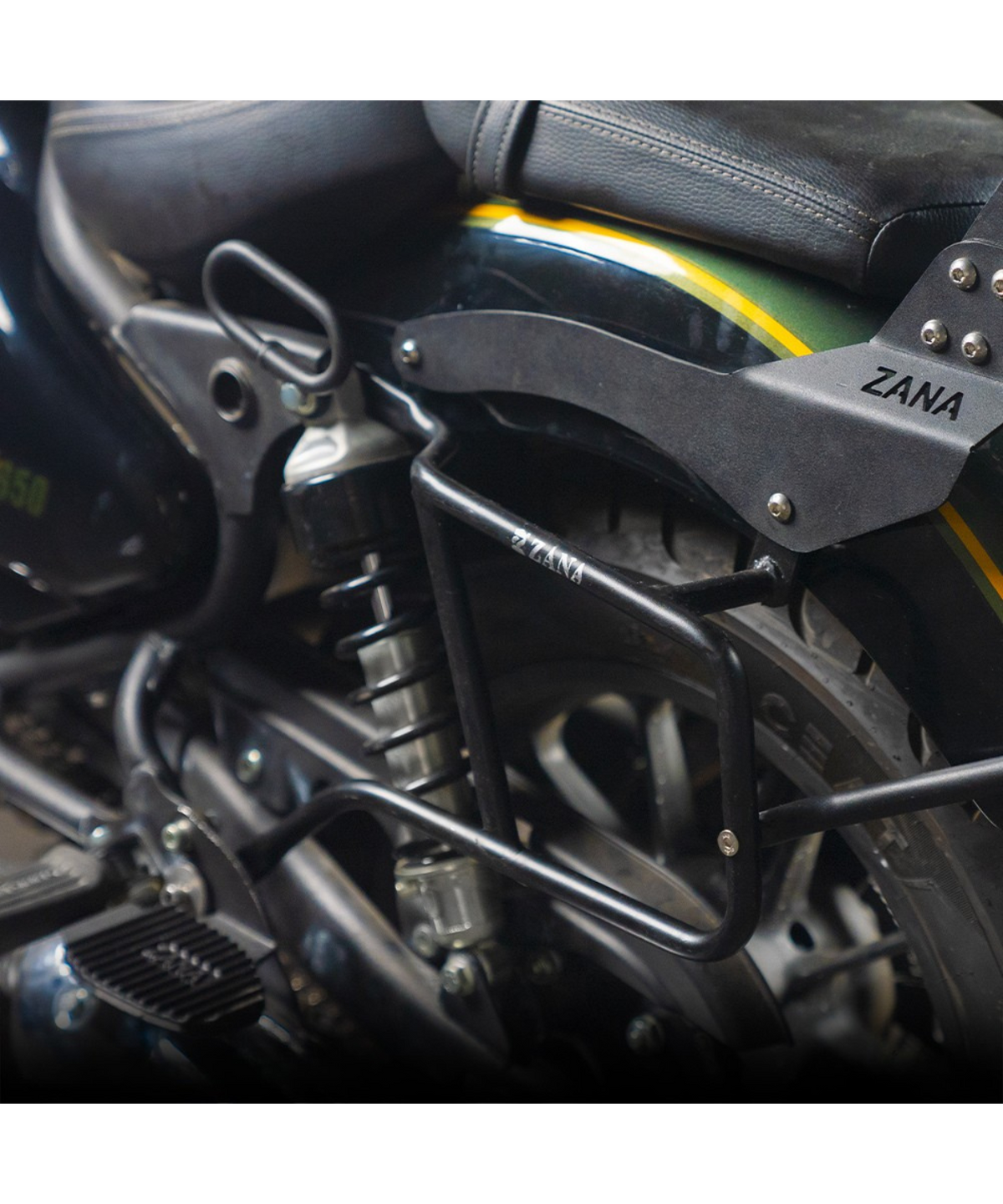 Zana Royal Enfield Super Meteor 650 Saddle Stay T-2 - Black - ZI-8323 - Zana