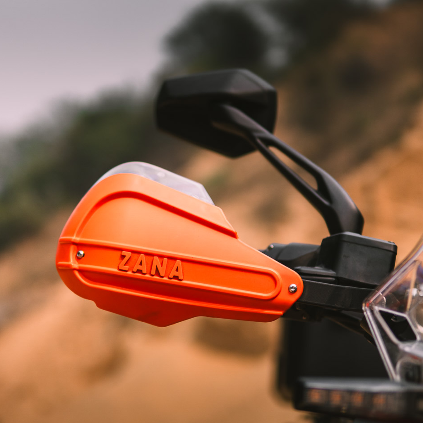 Zana Hand Guard for KTM ADV 390 2025 - Orange - ZI-8614-OO