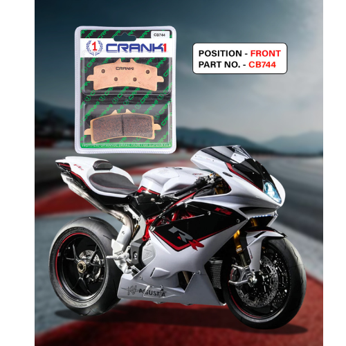 Crank1 Sintered Brake Pads For MV Agusta F4 RR & RC