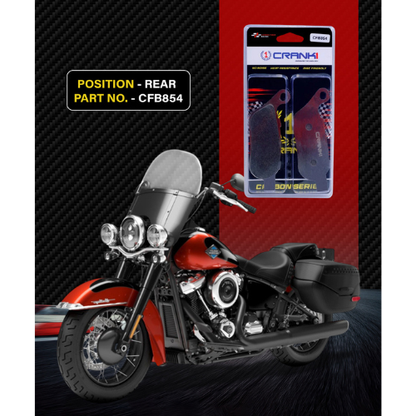 Crank1 Carbon Brake Pads for Harley Davidson Softail Classic (2015-2017)