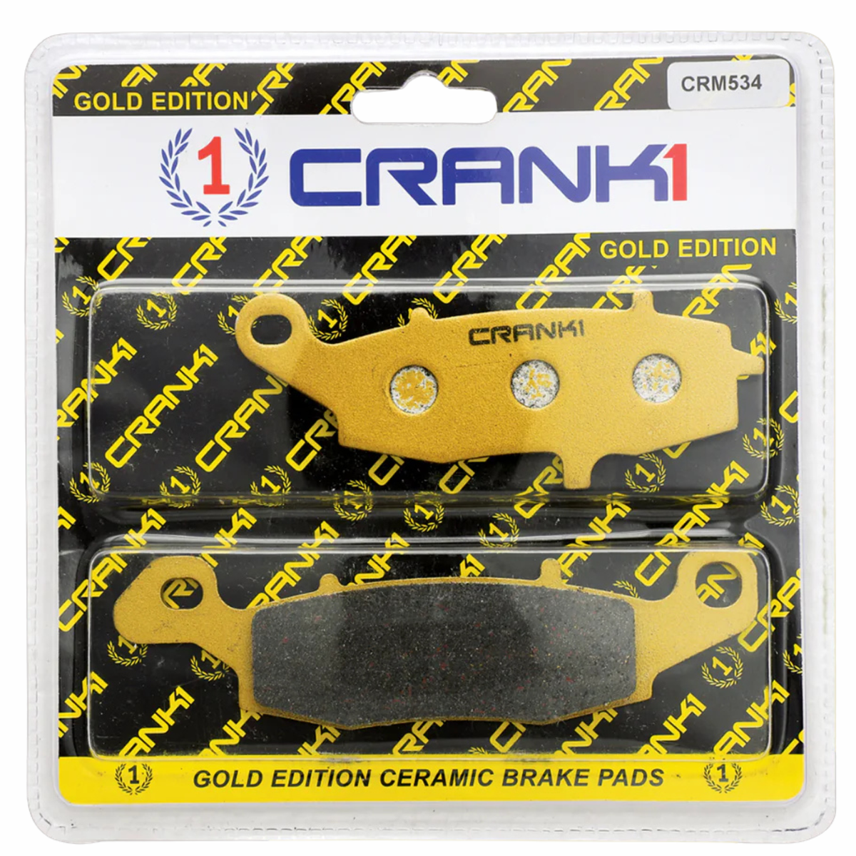Crank1 Ceramic Brake Pads - CRM534 + CRM253 - Crank 1