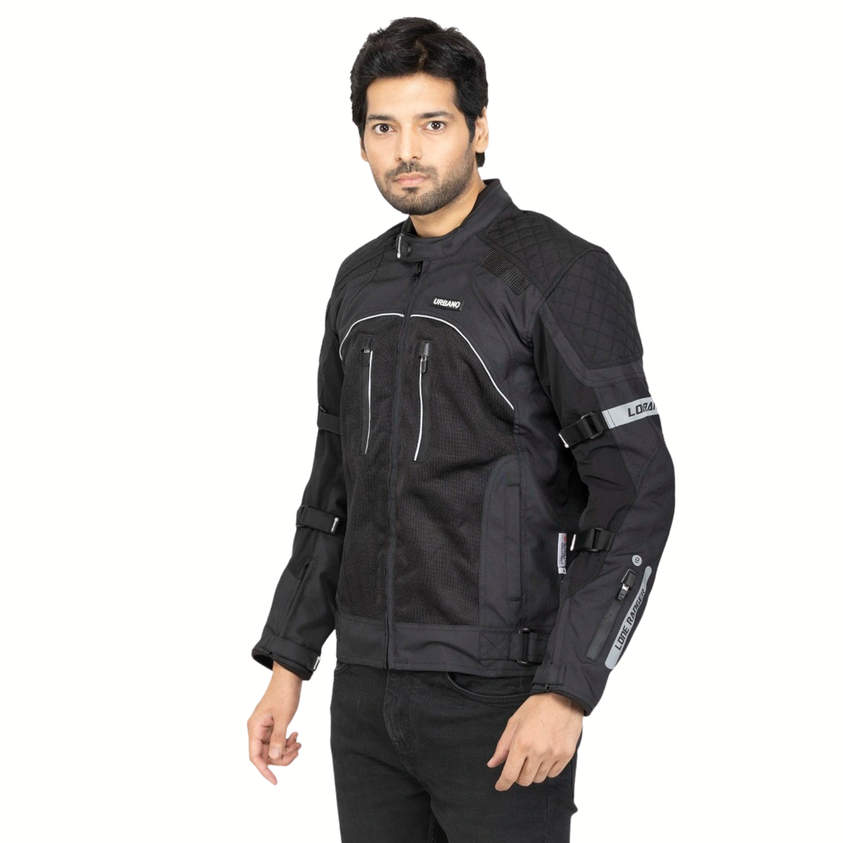 Lone Ranger Urbano Single Layer Riding Jacket - Black