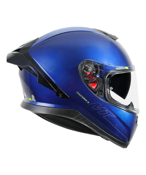 MT Thunder3 Pro Helmet - Solid Gloss Blue