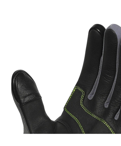 Korda D30 Adventure Riding Gloves - Black Fluorescent Yellow