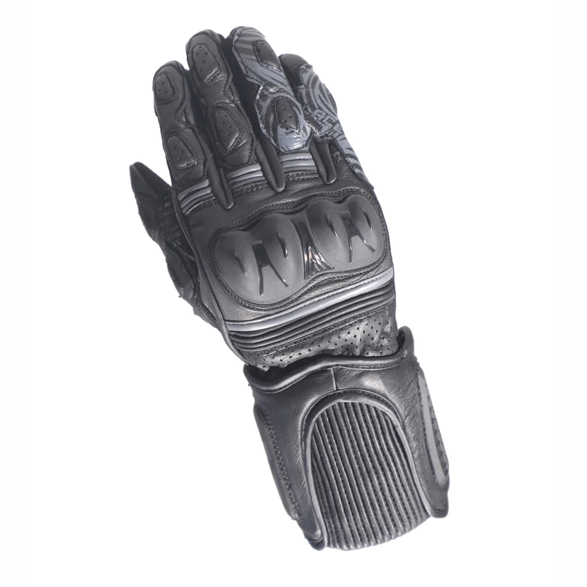 Solace Sabre CE Long Gloves Black & Grey
