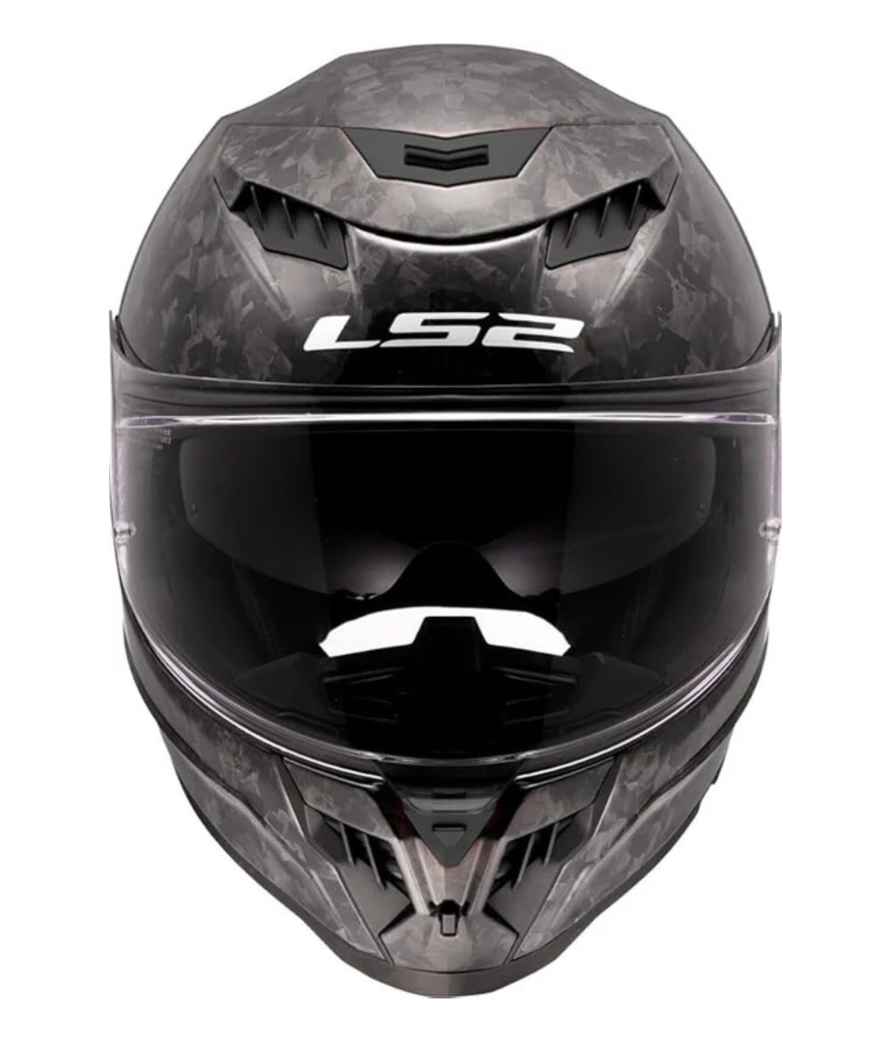 LS2 FF807 Dragon Forged Carbon Fiber Helmet (EE 22.06) - Matt Black